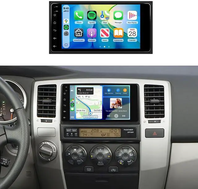 Main image of 8Core 6G+128G Radio for Toyota 4Runner 2003-2009,for Tundra 2003-2006,for Sequoia 2003-2007 Car Stereo,Wireless CarPlay Android Auto,DSP,7 HD IPS Touchscreen,GPS WiFi,Bakcup Camera