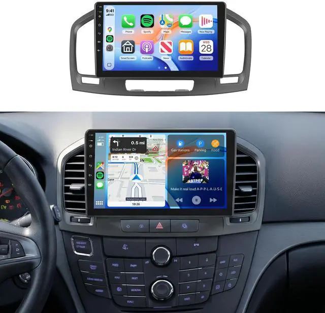 Main image of 4G+64G Android 15 Radio for Buick Regal 2009-2013 Opel Insignia 2008-2013 Car Stereo Wireless Carplay Android Auto,5.0Bluetooth 32EQ,9'' 1280x720P IPS Touch Screen,FM/RDS GPS WiFi HD Backup Camera