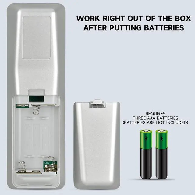 Alt view image 7 of 7 - RC-WM-E02 Replacement Remote for Serta Siganture Adjustable Bed