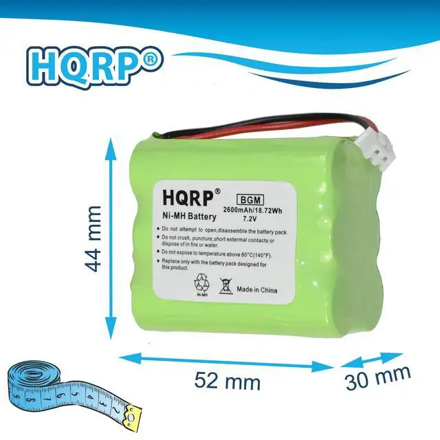 Alt view image 2 of 7 - 2600mAh Backup Battery for 2gig BATT1X BATT2X BATT1 GC2 2GIG-CNTRL2 2GIG-CP2 GCKIT311 Go Control Panel Security System Alarm 6MR2600AAY4Z 10-000009-001 10-000013-001 Linear PERS-4200