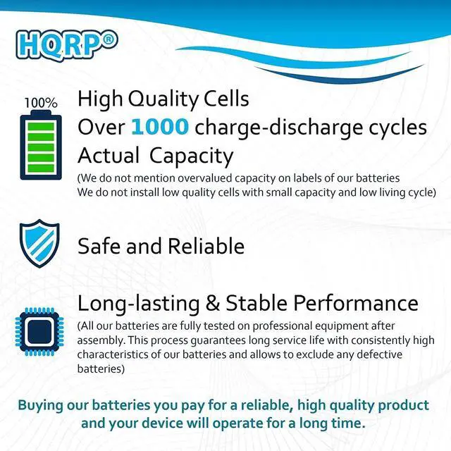 Alt view image 6 of 7 - 2600mAh Backup Battery for 2gig BATT1X BATT2X BATT1 GC2 2GIG-CNTRL2 2GIG-CP2 GCKIT311 Go Control Panel Security System Alarm 6MR2600AAY4Z 10-000009-001 10-000013-001 Linear PERS-4200