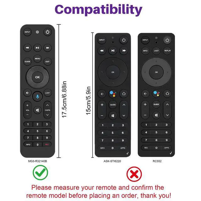 Alt view image 2 of 7 - Case for Verizon FiOS TV One Voice Remote 2019 - MG3-R32140B VRC4100 BLE | Protective Silicone Cover for Verizon FiOS TV All in One Remote Shockproof, Anti-Lost with Lanyard (Glow in Dark Green)