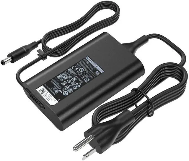 Alt view image 2 of 7 - 65W 4.5mm Laptop Charger Compatible with Dell Inspiron 15 3000 5000 | 19.5V 3.34A AC Adapter for 13 14 17 7000 Latitude 3490 3590 Vostro Small Round Tip 45W Replaces LA65NS2-01
