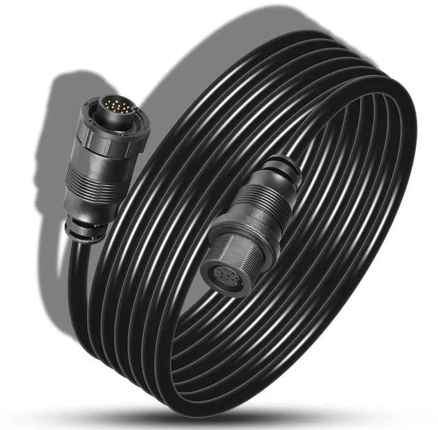 Main image of 720106-1 EC M3 14W10 Transducer Extension Cable 14-pin Fit for Humminbird APEX XPLORE SOLIX and Onix Series Fish Finder Compatible with Built-in MEGA Imaging (10 Feet)