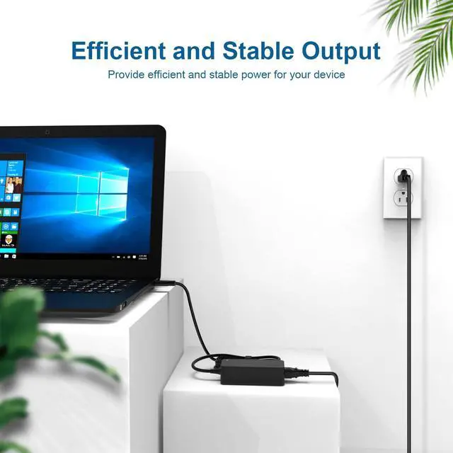 Alt view image 2 of 7 - 65W USB C Fast Charger for LG Gram 14" 15" 16" 17" Series Laptop 14Z90P 14Z90Q 14Z90R 15Z90N 15Z90P 15Z90Q 15Z90R 16T90P 16Z90P 16Z90Q 16Z90R 17Z95P 17Z90N 17Z90P 17Z90Q 17Z90R 17Z90S Power Adapter