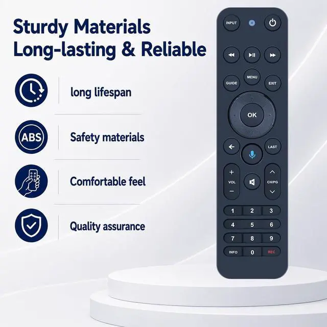 Alt view image 3 of 7 - Replacement Voice Remote Control for Verizon FiOS TV One | Compatible with 2019 MG3-R32140B & VRC4100 BLE - All-in-One Smart Voice Remote Control, Easy to Pair