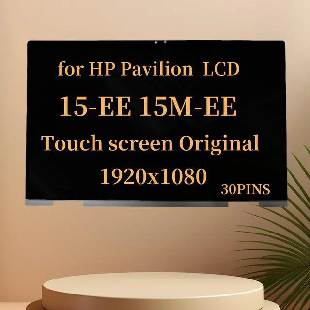 Alt view image 3 of 7 - LCD Replacement for HP Envy x360 m Convertible 15-ee 15m-ee 15m-ee0013dx 15m-ee0023dx 15m-ee0xxx 15m-ee0000 LCD | Touch Screen Digitizer Assembly Bezel 1920x1080 -IPS) (Black bezel)support stylus