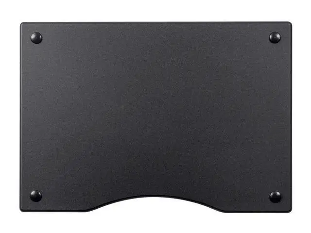 Alt view image 6 of 6 - Monolith 4 Tier Shelf Audio Stand - Open Air Storage, Modular Design, Sturdy, Compatible with Bose, Polk, Sony, Yamaha, Pioneer and Others, Black
