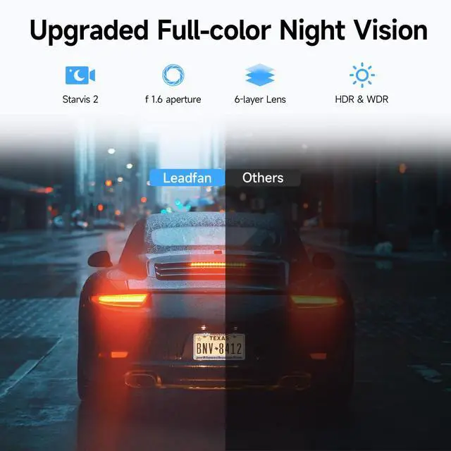 Alt view image 4 of 7 - 4K Dash Cam for Honda CRV 2023 2024 2025 2026 (Black) | Integrated OEM Look Dashcam with 128GB Card,App&WiFi,Loop Recording,Built-in G-sensor,Collision Detection,24H Parking Monitor