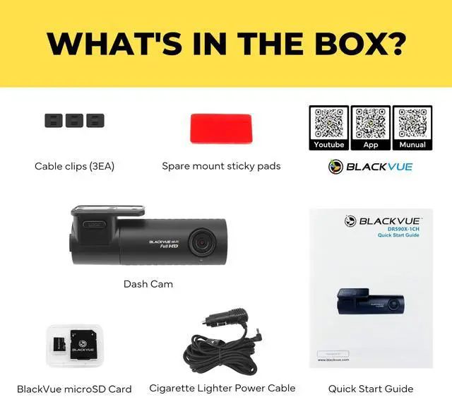 Alt view image 7 of 7 - DR590X Plus, 1080P Dash Cam Front, Free 32GB Card, STARVIS | Hardwire Cable Included, 24H Parking Mode, Wi-Fi, GPS, App Control, Cloud Connectivity