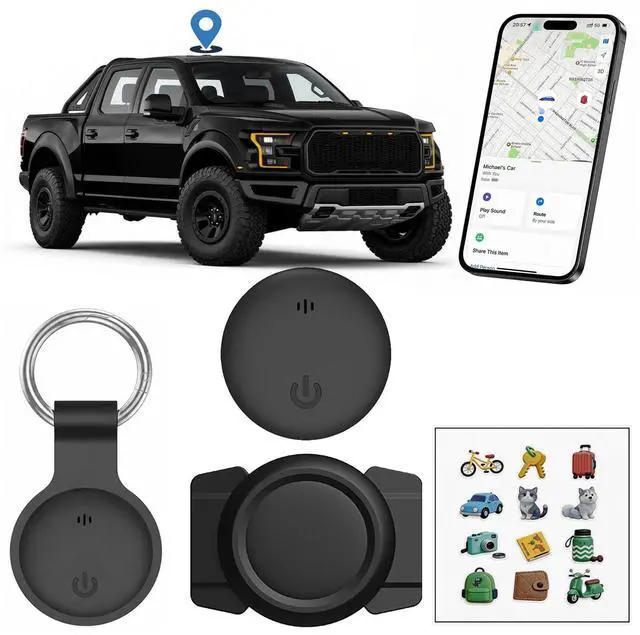 Main image of Undetectable GPS Tracker for Vehicles - Real-Time TrackingNo Monthly Fee/No SIM CardApple MFi CertifiedWorks with iOS Find My | Mini Hidden Magnetic GPS LocatorIP68 WaterproofReliable Performance