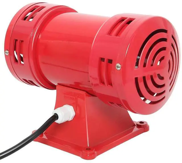 Main image of Air Raid Siren, 110V Electric Motor Driven Siren Alarm - 150db, Super Loud for Home & Outdoor