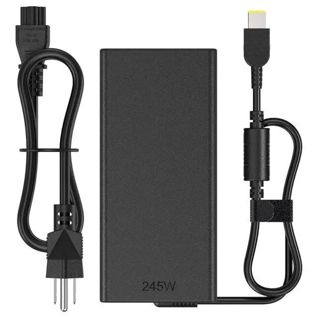 Alt view image 2 of 7 - 245W AC Adapter Compatible with Lenovo Legion Pro 5 16IAX10H RTX5070Ti 16 Gaming Laptop Charger ADL245SDC3A Legion 5 15IRX10 RTX 5060 ADL245SLC3A Power Supply