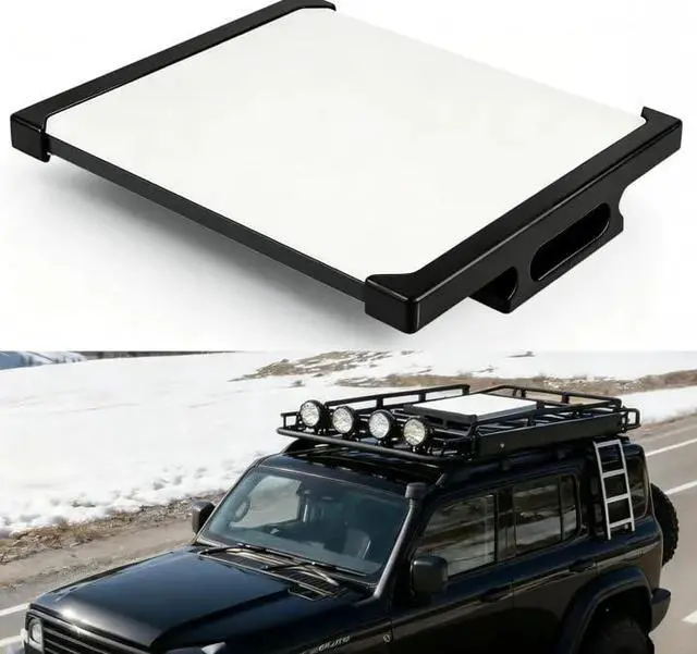 Main image of Starlink Mini Roof Rack Mount for Starlink mini, ABS,Universal Quick-Release Starlink mini Bracker for All-Terrain Vehicles,RVs,Boats,SUV & Off-Road Adventures (Black)
