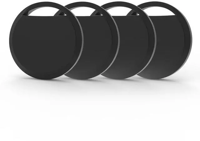 Main image of Air Tracker Tags 4 Pack Smart Tag Bluetooth Trackers Work with Apple Find My (iOS Only), Lightweight Tag Prevent Loss of Luggage Wallets Keys Bags,Replaceable Battery,IP67 Waterproof