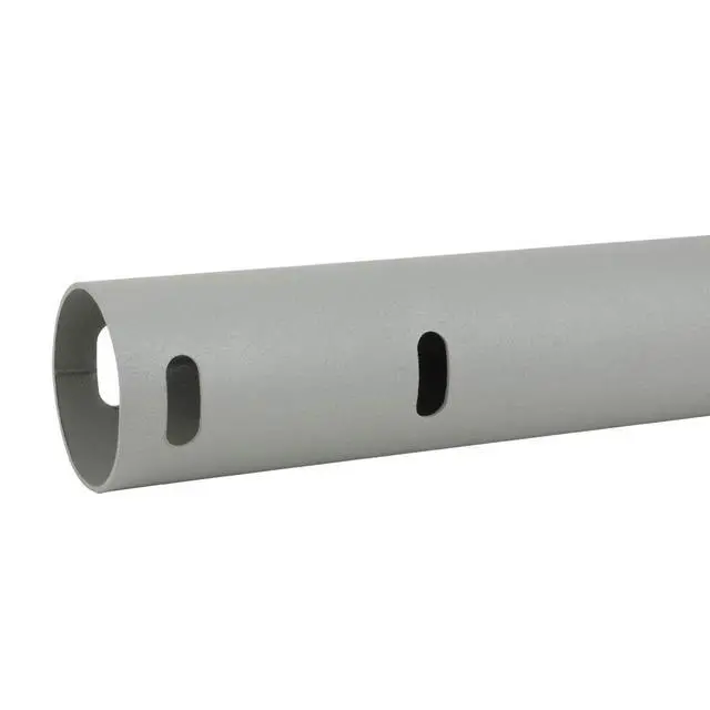 Alt view image 5 of 6 - J Pipe Mount Mast for Outdoor Antenna, Sturdy One-Piece Antenna Mounting Pole, Powder Coated Paint Finish, No Rust (Length 38", Diameter 1.66")