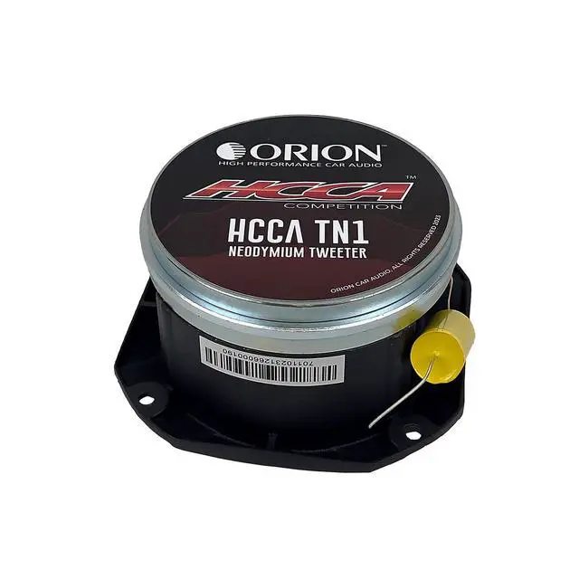 Alt view image 4 of 5 - HCCA Series TN1 4.5 Super Neodymium Bullet Tweeter | Aluminum Diaphragm W/Flex Ring, 1.5 Voice Coil, 175W RMS, 700W Max, Built-in Crossover - High Performance Pro Car Audio Tweeter (Single)