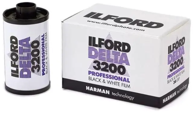 Alt view image 2 of 3 - Delta 3200 Professional Black and White Print Film | 36 Exposures (Pack of 2)