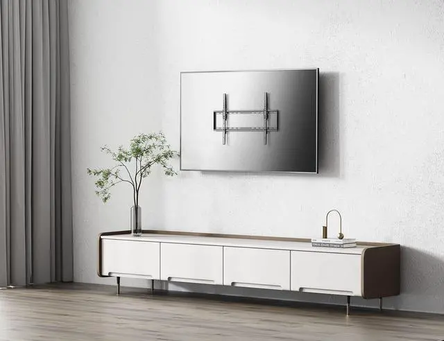 Alt view image 2 of 7 - INLAND 37-70 inch TV Wall Mount (5336-A) Tilt with 8 Degree for TV Flat Panel/LED/LCD, Max Load 77 lbs for Samsung, Sony, Panasonic, LG, Toshiba, etc. TV. Power by Black, 4.72 x 1.97 x 27.36