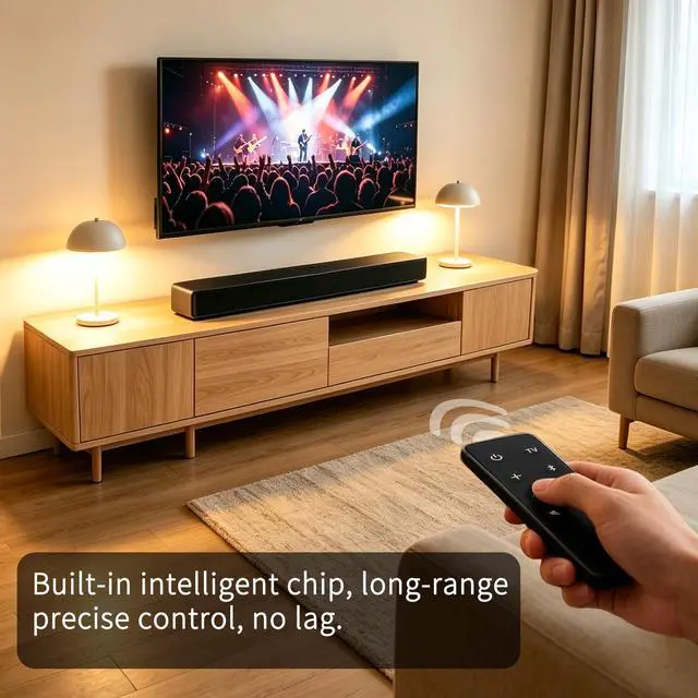 Alt view image 5 of 5 - Replacement Remote Control for Bose TV Speaker and Solo Soundbar Series II TV Sound System 418775 431974 740928-1120 838309-1100, for Bose TV Speaker and Solo Soundbar Series II