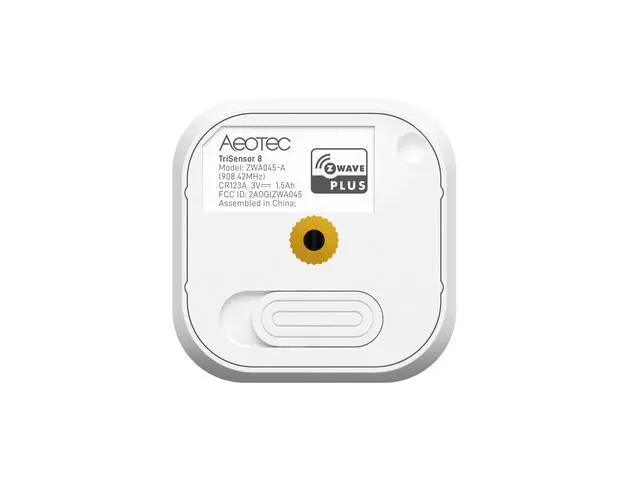 Alt view image 6 of 6 - TriSensor 8, 800 Series Zwave Motion Sensor, Temperature, Light Sensor, Work with Zwave Hub Smartthings 3-in 1 Security System, Long Range Capable