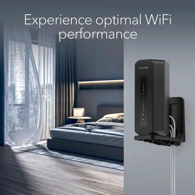 Alt view image 3 of 5 - WiFi 7 Wall Mount Kit (RBEWMB-10000S) Compatible with Nighthawk & Orbi WiFi 7 Systems, Black