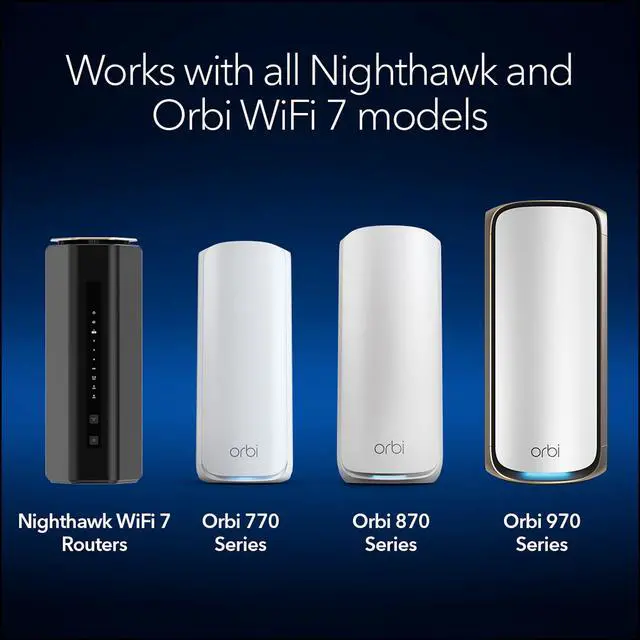 Alt view image 4 of 5 - WiFi 7 Wall Mount Kit (RBEWMB-10000S) Compatible with Nighthawk & Orbi WiFi 7 Systems, Black