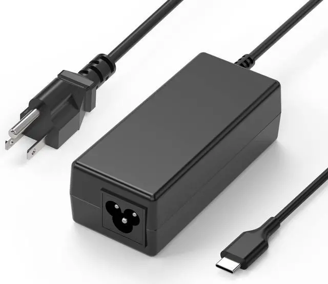 Main image of 45W USB-C Type-C Charger for HP Chromebook 11 11A 14 14A x360 | Compatible with HP G5-G8 EE, 14-ca051wm ca052wm ca061dx ca091wm, 11-ae051wm ae001tu ae027nr, 12-c012dx, 20V 2.25A PD