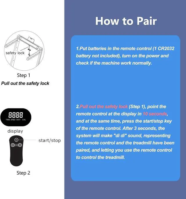 Alt view image 2 of 7 - Replacement Remote Control for Goplus 2.5HP Superfit Folding Treadmill, for Costway 2-in-1 2.25HP Running Machine, for Gymax 2.25HP w/Dual Display Red