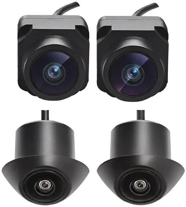 Main image of 360-Degree Panoramic Camera System for Android 3D 720P Excellent Night Vision Parking Assist Kit with Mounting Accessories and Video Cables (360 Camera-720P)
