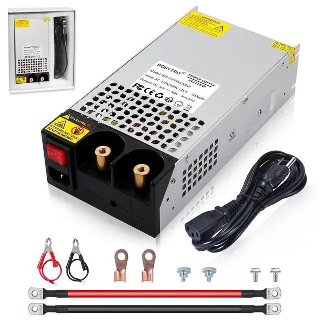 Main image of 24V DC Power Supply 1200W AC to DC Converter SMPS 50A Switching Power Supply Adapater Transformer for 3D Printer, RV, Led Strip, Motor Pump, CCTV, Electronic Instruments, Lab Computer