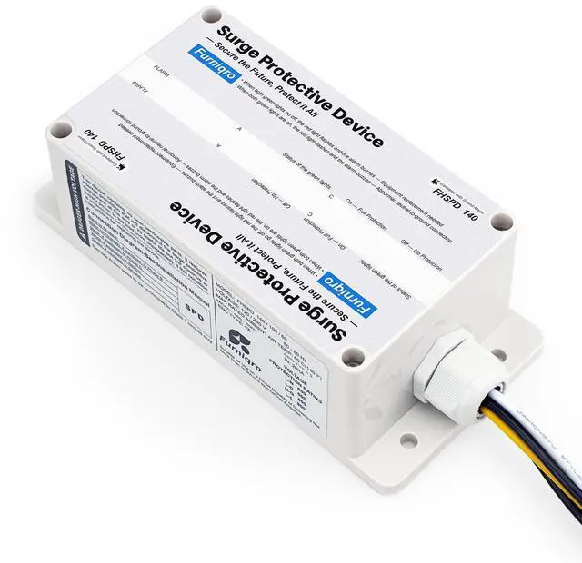 Main image of FHSPD140 Whole House Surge Protector FS140 Whole House Surge Protection Device Rated for 140,000 Amps, Whole Home Surge Protector, Indoor/Outdoor Use, 120/240V