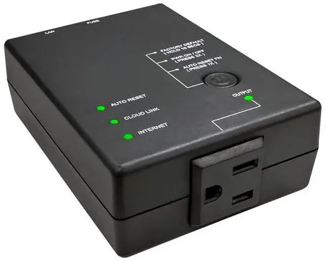 Main image of 5 IP Enabled Remote Power, Ping Auto Reboot, Single Outlet, 10A Fuse, WiFi & LAN, Cloud & APP