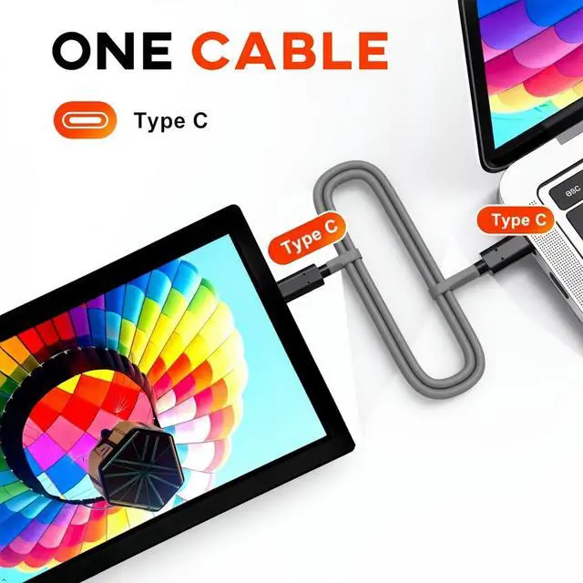 Alt view image 3 of 6 - 10.1 Inch USB-C Touchscreen mini Monitor, Small HDMI Monitor,1280x800 IPS LCD HD Display, Touch Screen for PS5,Raspberry Pi 3/3B+/4B/5, Jetson Nano, Banana Pi, PC, Windows,Beaglebone