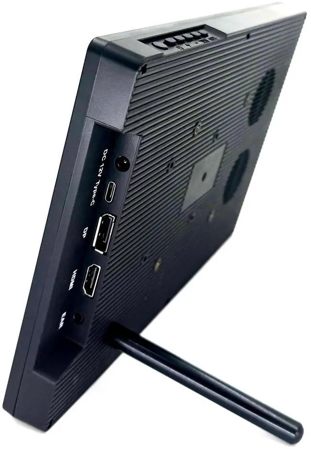 Alt view image 6 of 6 - 10.1 Inch USB-C Touchscreen mini Monitor, Small HDMI Monitor,1280x800 IPS LCD HD Display, Touch Screen for PS5,Raspberry Pi 3/3B+/4B/5, Jetson Nano, Banana Pi, PC, Windows,Beaglebone