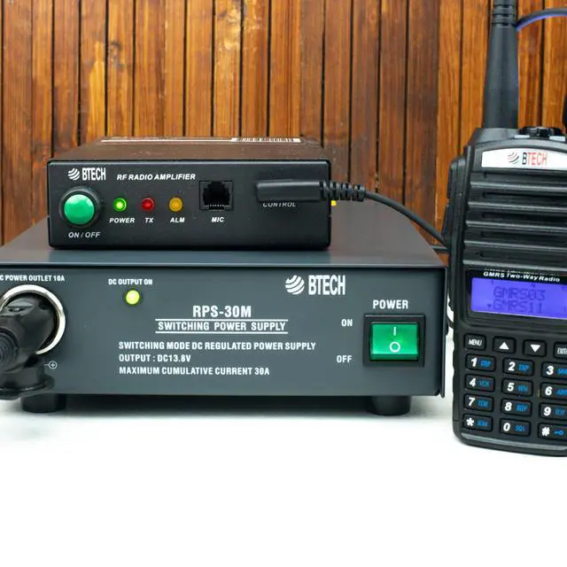 Alt view image 7 of 7 - RPS-30M 30 Amp Compact Regulated Bench Power Supply - 13.8V AC-to-DC Converter with Screw Terminals & Cigarette Plug Output
