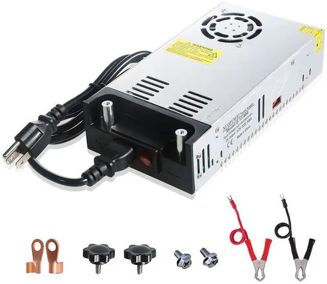 Main image of DC 12V 50A 600W Power Supply 110V AC to 12V DC Converter | 50A 600W Switching Power Supply Transformer PSU for 12Volt Motor Pump CCTV Security Camera Car Stereo 3D Printer