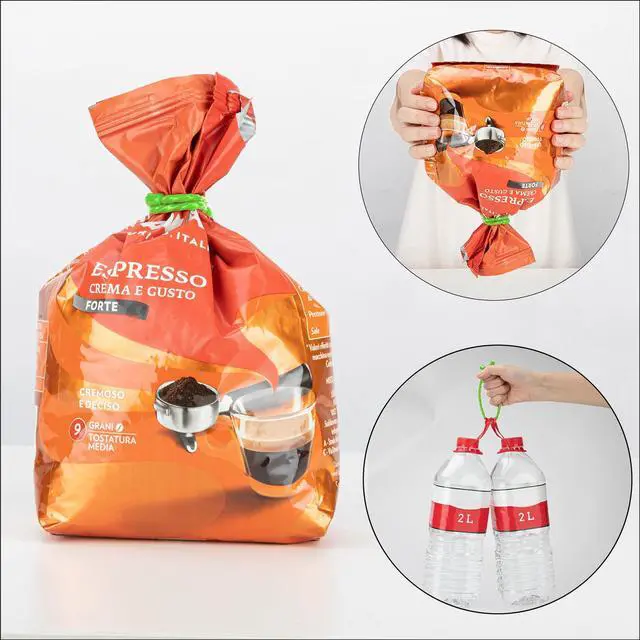 Alt view image 5 of 7 - 20 PCS Silicone Twist Ties Reusable Cable Ties Steel-Core Straps for Organizing Bundling and Holding All Purpose Bendable Cord Tie for Indoor Outdoor 4 6 12 18 24 inch (4 Colors)