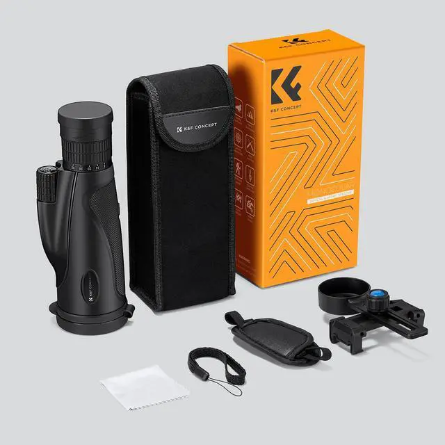 Alt view image 6 of 7 - 8-32X50 Zoom Monocular - High Power Dual Focus Prism Compact Monoculars for Kids Adults, with Phone Adapter, Low Light Night Vision, FMC Lens for Bird Watching Hunting Travel Camping Starg