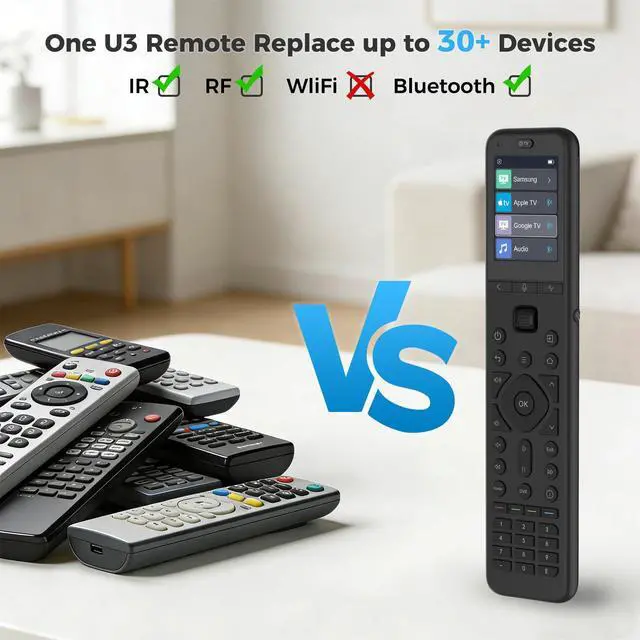 Alt view image 5 of 6 - U3 Universal Remote with Charging Dock