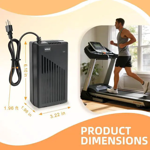 Alt view image 2 of 7 - ARC Filter Surge Protector, Compatible with Gold's Gym Epic Nordictrack, Proform and Weslo Treadmills, Prevents AFCI Breaker False Tripping, Keeps Treadmills Running Stably