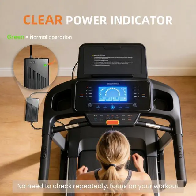 Alt view image 5 of 7 - ARC Filter Surge Protector, Compatible with Gold's Gym Epic Nordictrack, Proform and Weslo Treadmills, Prevents AFCI Breaker False Tripping, Keeps Treadmills Running Stably