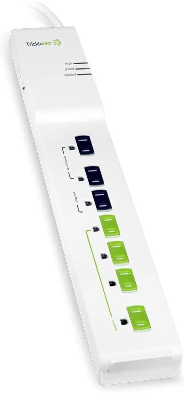 Main image of TS1104 7 Outlet APS, 1080 Joules, 3 ft Cord White