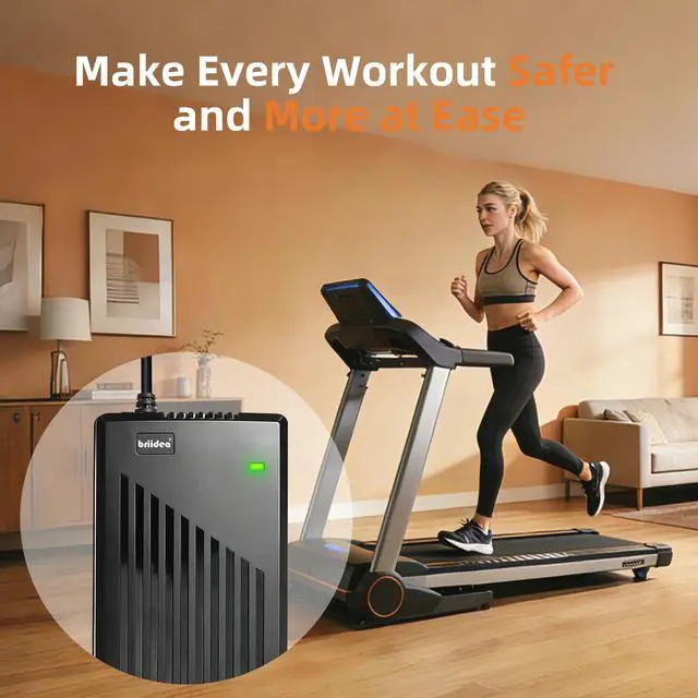 Alt view image 7 of 7 - ARC Filter Surge Protector, Compatible with Gold's Gym Epic Nordictrack, Proform and Weslo Treadmills, Prevents AFCI Breaker False Tripping, Keeps Treadmills Running Stably