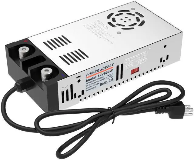 Main image of AC to DC Converter Universal 110V/120V to 12V Converter 12V DC Power Supply (12V-50A-600W)