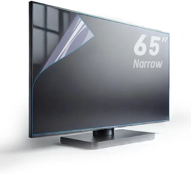 Main image of Anti Glare Film for TV 65 and 65 inch Narrow, Anti Blue Light Screen Frosted Film, New Upgrade Frosted Surface Anti Scratch,65 In Glare TV Screen Protector