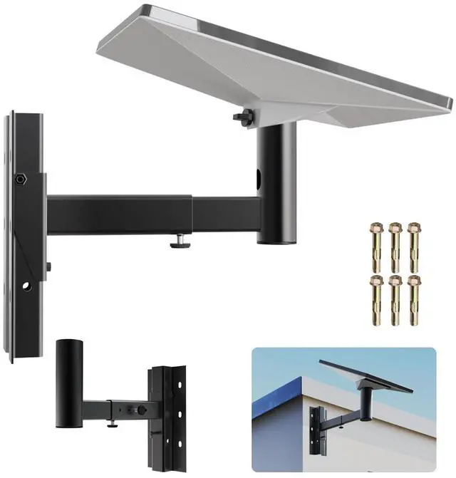 Main image of Adjustable Starlink Mini Mount Kit with Adapter - Mounting for Starlink Internet Satellite Adapter for RV/Ladder/Pole/Rack/Roof Starlink Mini Accessories
