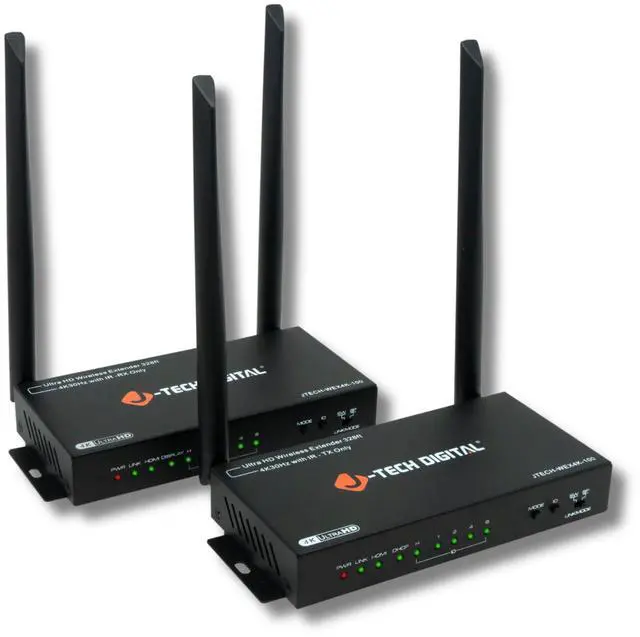 Main image of Wireless HDMI Extender Kit 4K 30Hz 328ft, Supports HDMI Loop Out IR Control 1-N Splitter N-1 Switch Modes, Wireless Transmitter Receiver to Monitor/TV from Laptop/PC/TV Box