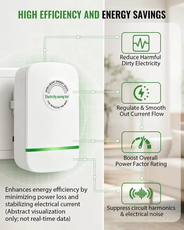 Alt view image 6 of 7 - 4 Pack Stopwatt SmartPlug Device for Home & Office, Stop Watt Device Plug-in for US Plug 90V-250V 30KW