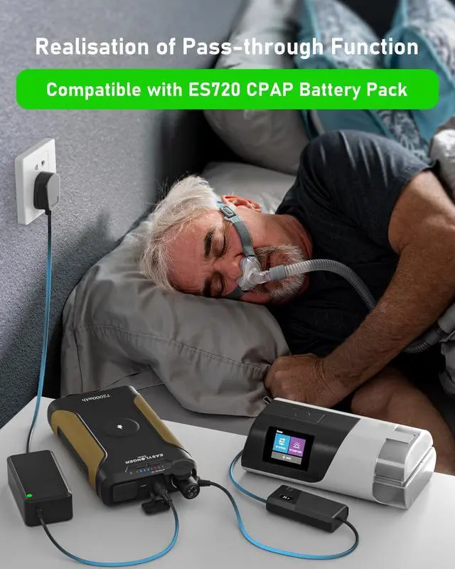 Alt view image 5 of 7 - Car Adapter for CPAP, DC 12/24V Converter CPAP Power Cord | 84W Car Charger with 4 DC CPAP Cables for ResMed S9/ AirSense 10/ AirCurve 10/ AirMini/ AirSense 11/ Philips Dreamstation etc